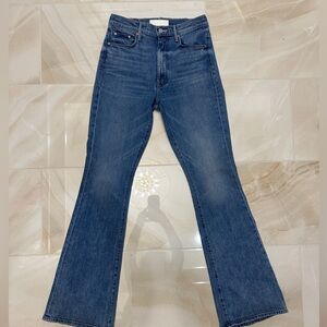 Mother high waisted weekender jeans size 27